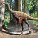 Illustration for article titled Fossil With Preserved Tail Feathers and Skin Reveals Dinosaur Plumage Patterns